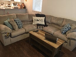 Super Comfy Neutral Sectional!